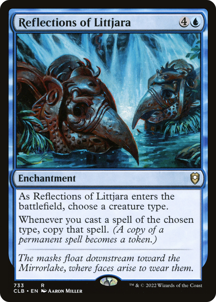 Reflections of Littjara (CLB-733) [Commander Legends: Battle for Baldur's Gate]