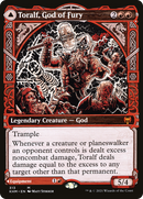 Toralf, God of Fury // Toralf's Hammer (KHM-313) [Kaldheim]: (Showcase) Foil