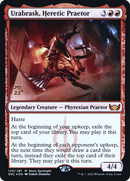 Urabrask, Heretic Praetor (PRE-129) [Streets of New Capenna Promos] Foil