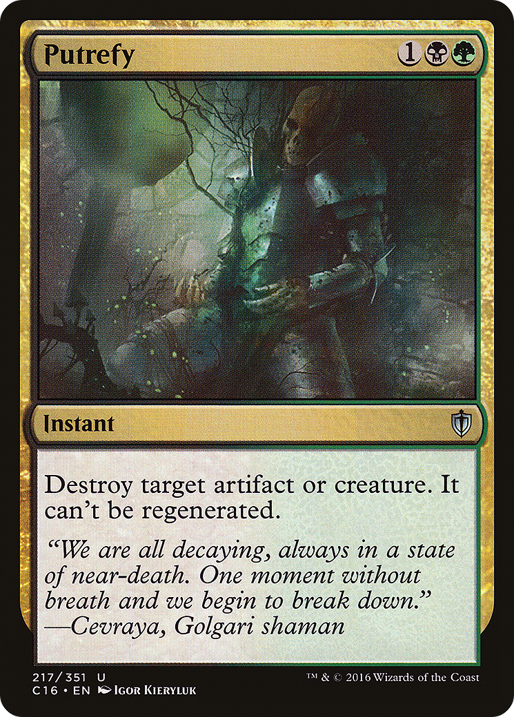 Putrefy (C16-217) [Commander 2016]