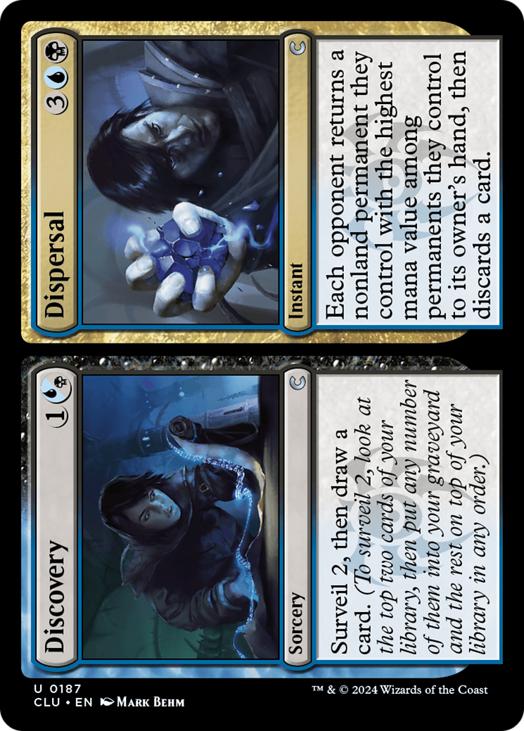 Discovery // Dispersal (CLU-187) [Ravnica: Clue Edition]