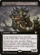 Plague Reaver (CMR-652) [Commander Legends]: (Extended Art)