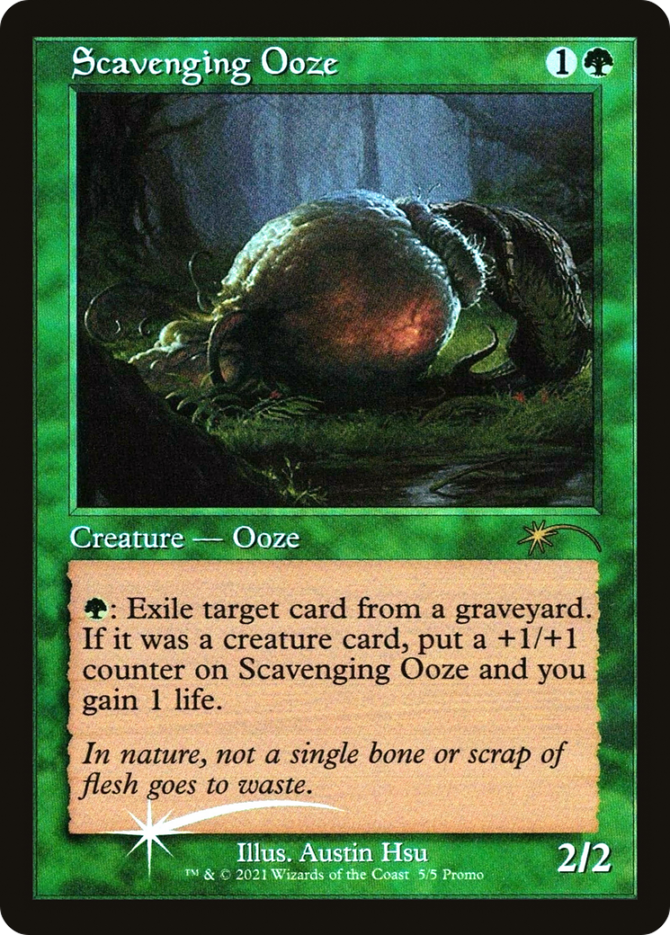 Scavenging Ooze (Retro Frame) (WPN-005) [Love Your LGS 2021] Foil