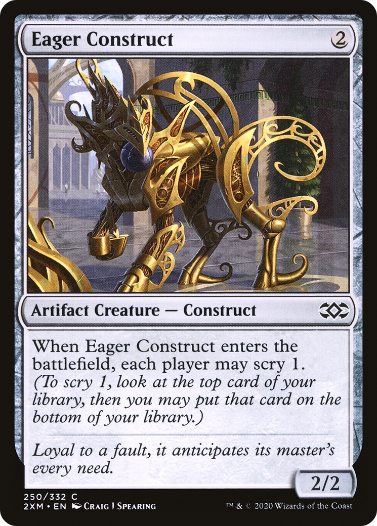 Eager Construct (2XM-250) [Double Masters] Foil