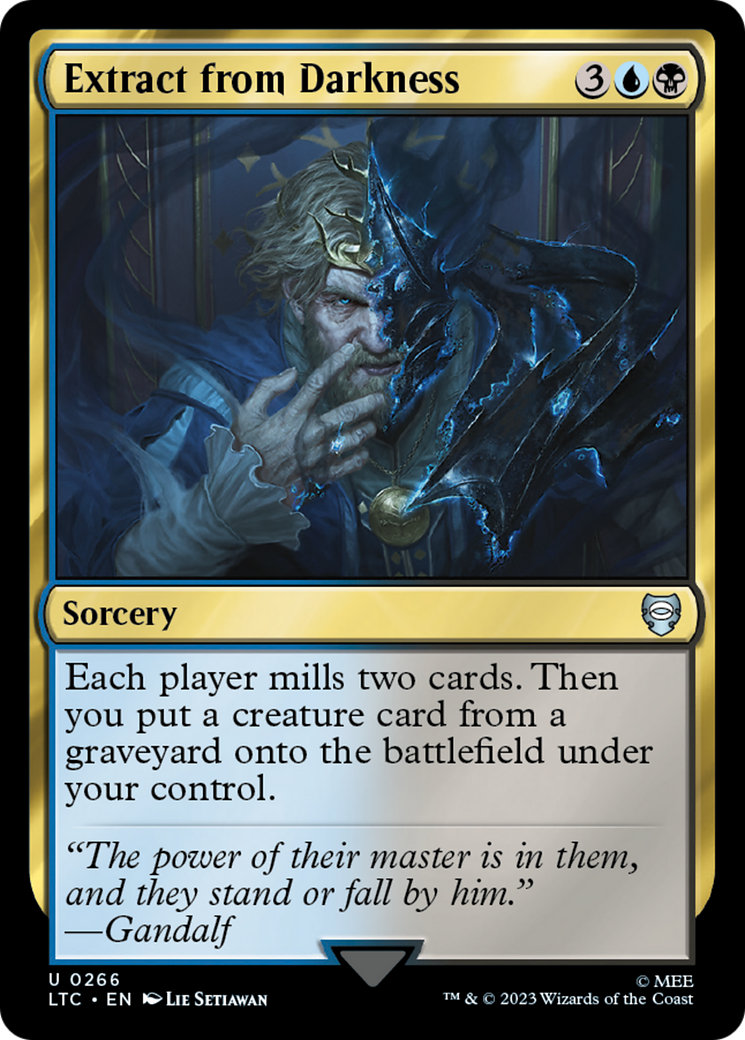 Extract from Darkness (LTC-266) [Tales of Middle-earth Commander]