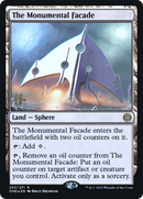 The Monumental Facade (PRE-255S) [Phyrexia: All Will Be One Promos] Foil
