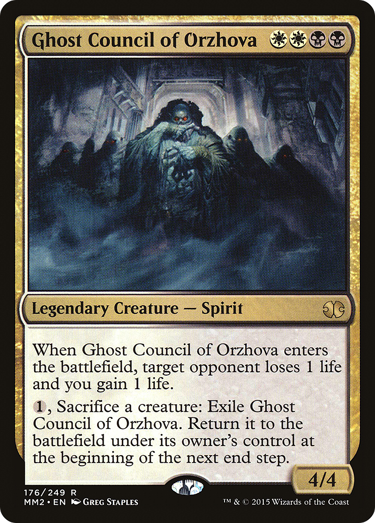 Ghost Council of Orzhova (MM2-176) [Modern Masters 2015]