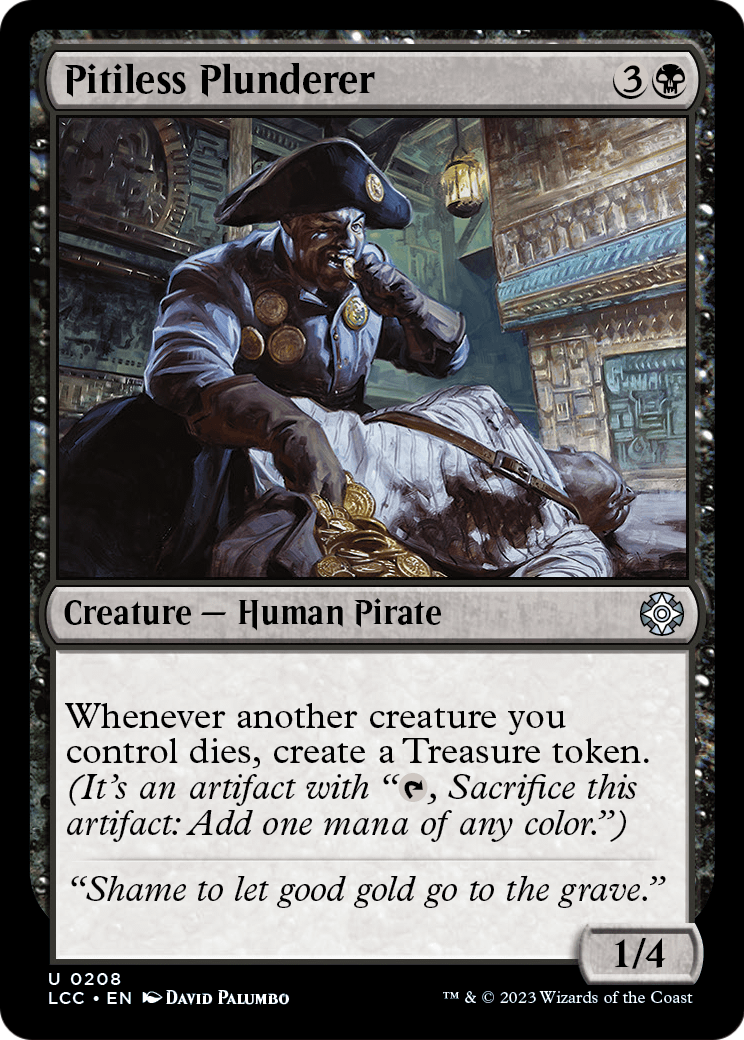 Pitiless Plunderer (LCC-208) [The Lost Caverns of Ixalan Commander]