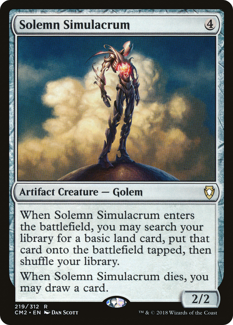 Solemn Simulacrum (CM2-219) [Commander Anthology Volume II]