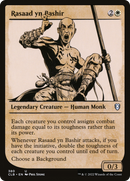 Rasaad yn Bashir (Showcase) (CLB-380) [Commander Legends: Battle for Baldur's Gate]