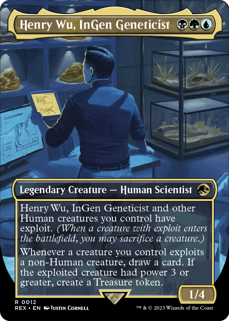 Henry Wu, InGen Geneticist (Borderless) (REX-012) [Jurassic World Collection]
