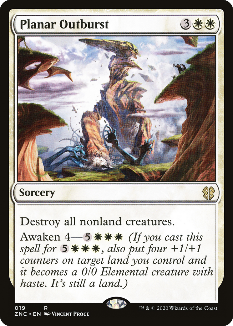 Planar Outburst (ZNC-019) [Zendikar Rising Commander]