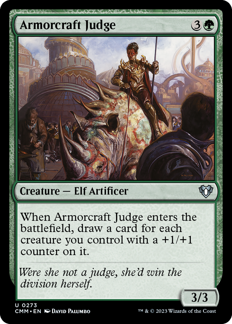 Armorcraft Judge (CMM-273) [Commander Masters] Foil