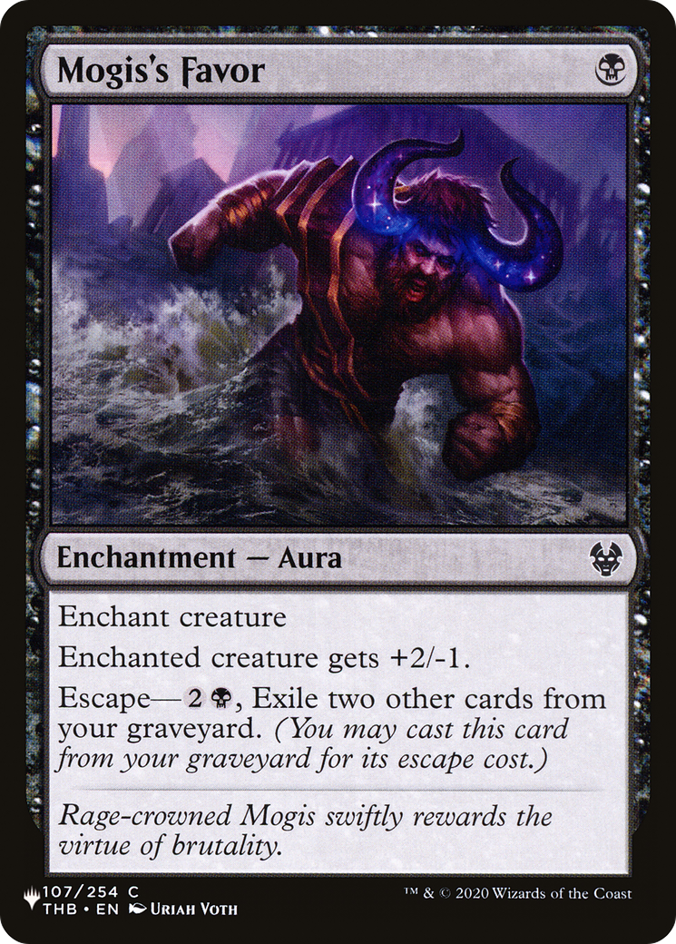 Mogis's Favor (LIST-THB-107) [The List]