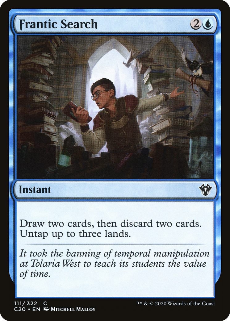 Frantic Search (C20-111) [Commander 2020]