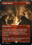 Sneak Attack (Borderless) (2XM-348) (Borderless) [Double Masters]