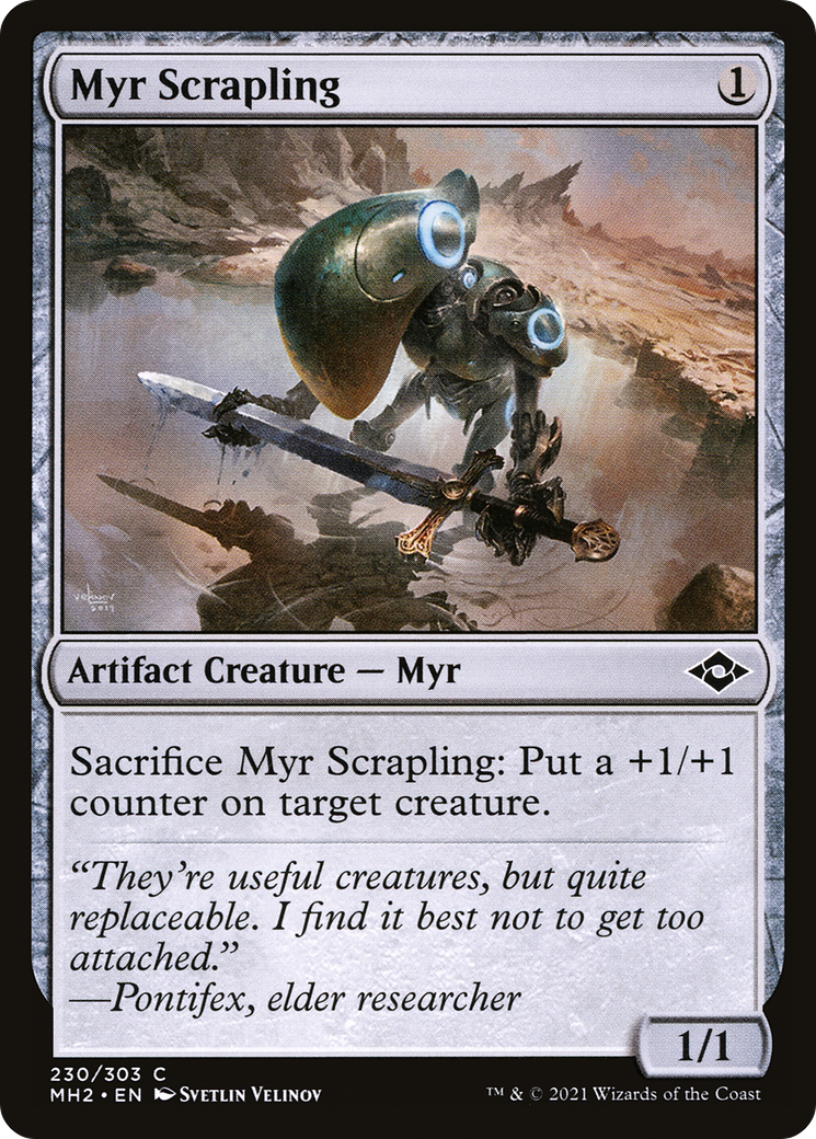 Myr Scrapling (MH2-230) [Modern Horizons 2] Foil