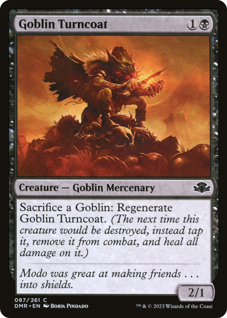 Goblin Turncoat (DMR-087) [Dominaria Remastered]
