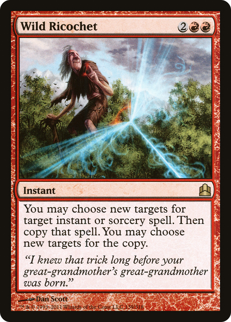 Wild Ricochet (CMD-139) [Commander 2011]