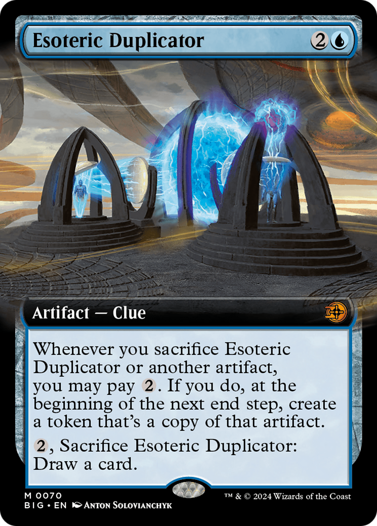 Esoteric Duplicator (BIG-070) [The Big Score]: (Extended Art)