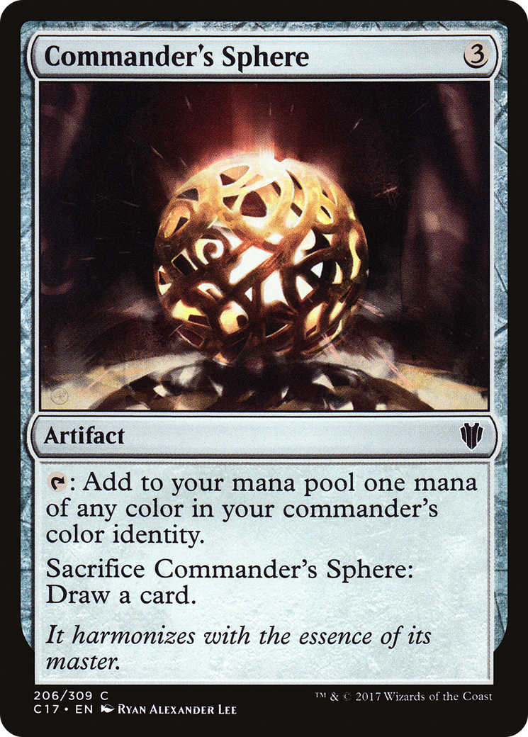 Commander's Sphere (C17-206) [Commander 2017]
