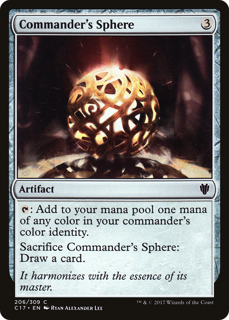 Commander's Sphere (C17-206) [Commander 2017]