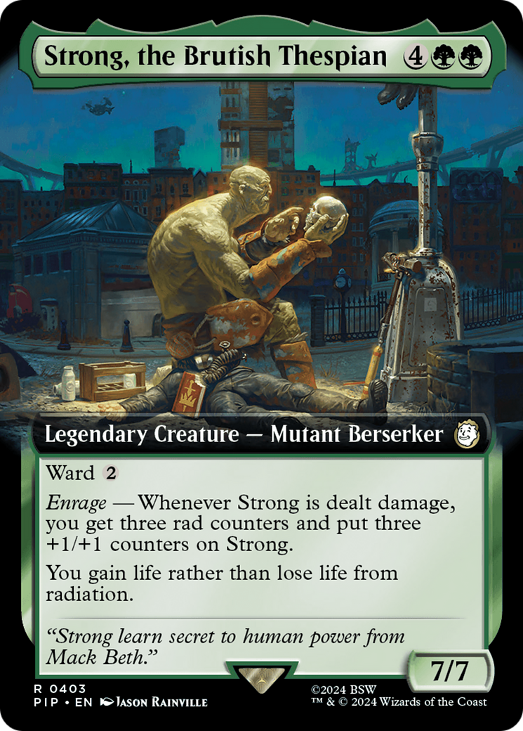 Strong, the Brutish Thespian (PIP-403) [Fallout]: (Extended Art)