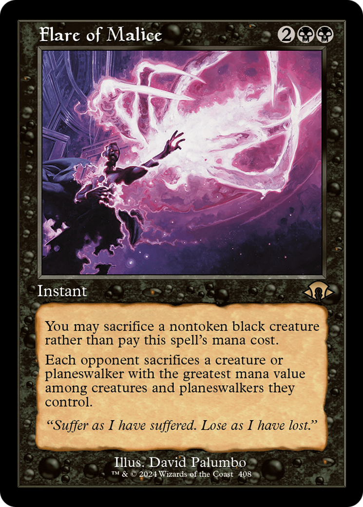 Flare of Malice (MH3-408) [Modern Horizons 3]
