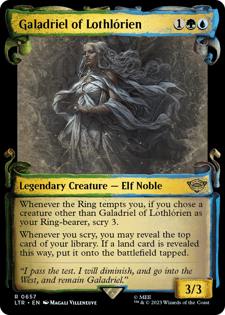 Galadriel of Lothlórien (LTR-657) [The Lord of the Rings: Tales of Middle-earth]: (Showcase)