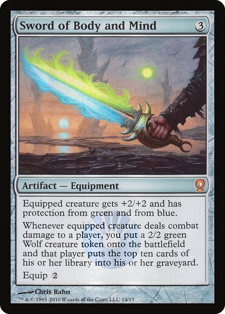 Sword of Body and Mind (V10-014) [From the Vault: Relics] Foil
