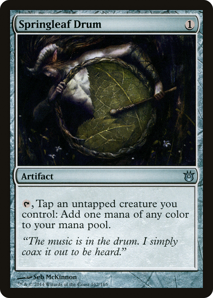 Springleaf Drum (BNG-162) [Born of the Gods]