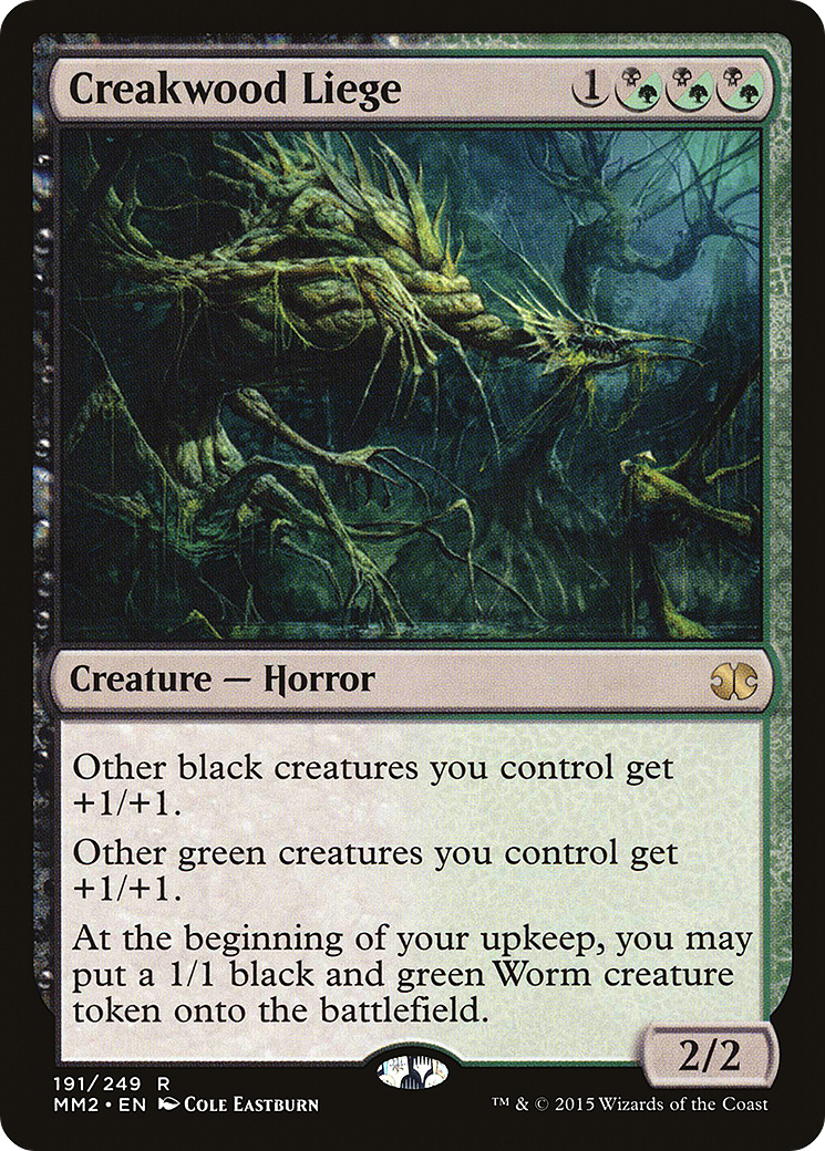 Creakwood Liege (MM2-191) [Modern Masters 2015]