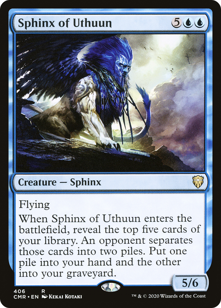Sphinx of Uthuun (CMR-406) [Commander Legends]