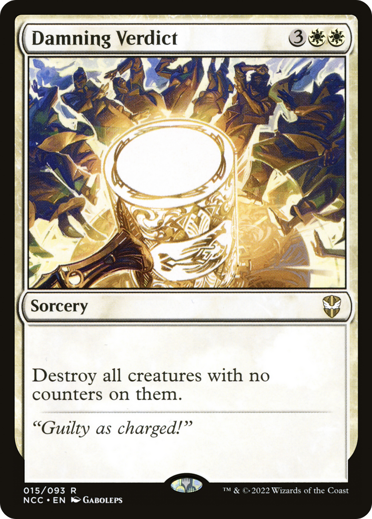 Damning Verdict (NCC-015) [New Capenna Commander]