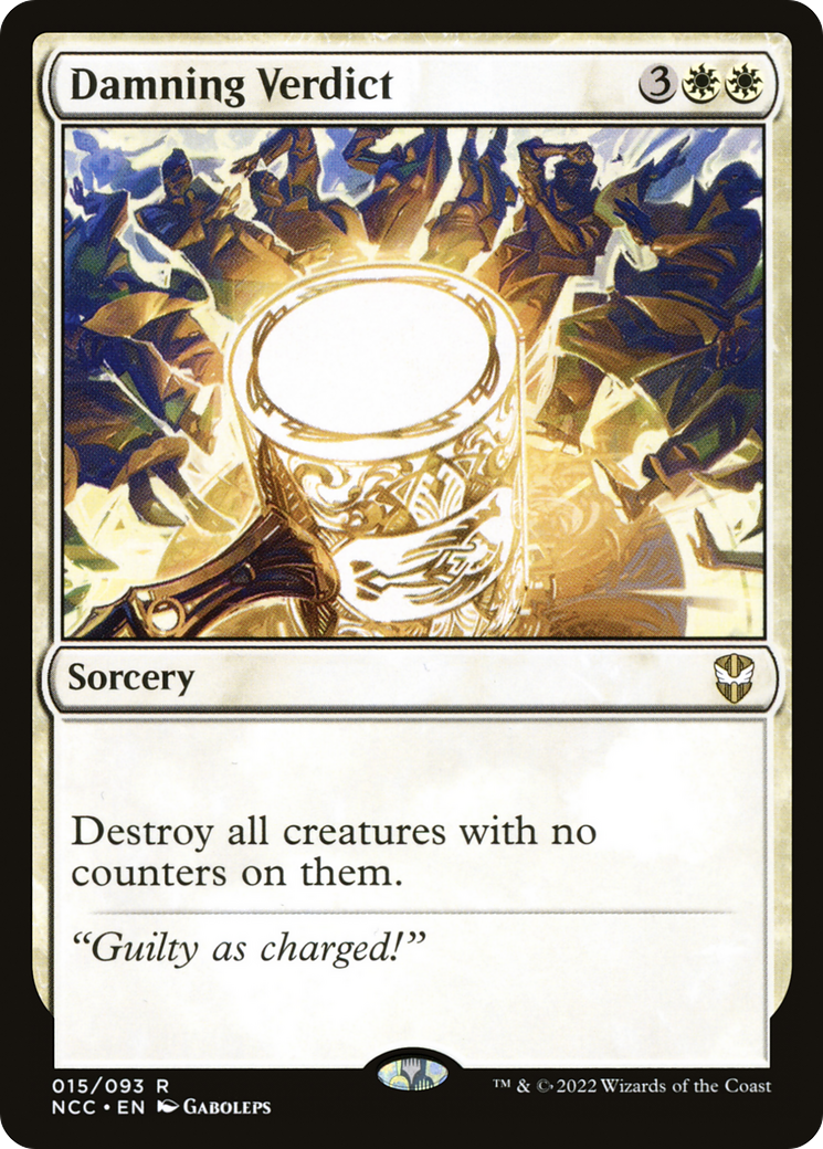 Damning Verdict (NCC-015) [New Capenna Commander]