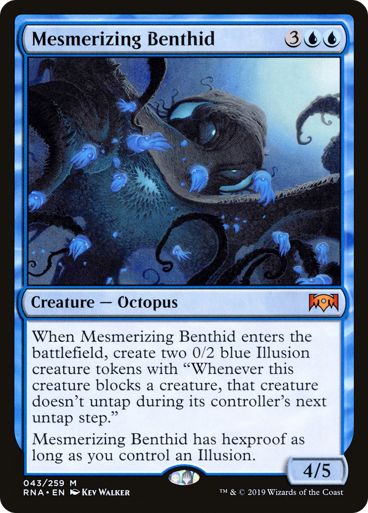 Mesmerizing Benthid (RNA-043) [Ravnica Allegiance]