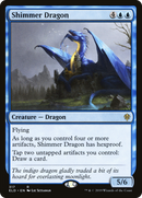 Shimmer Dragon (ELD-317) [Throne of Eldraine]