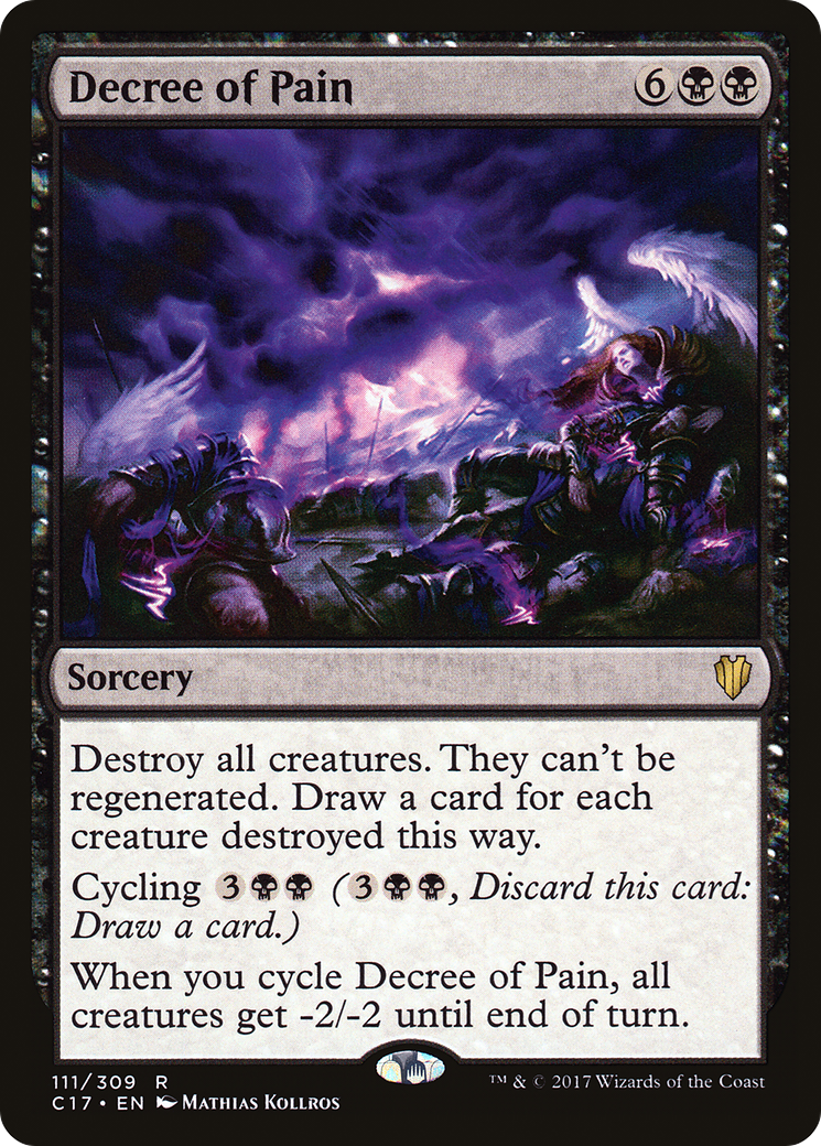 Decree of Pain (C17-111) [Commander 2017]