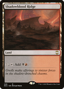 Shadowblood Ridge (NCC-426) [New Capenna Commander]