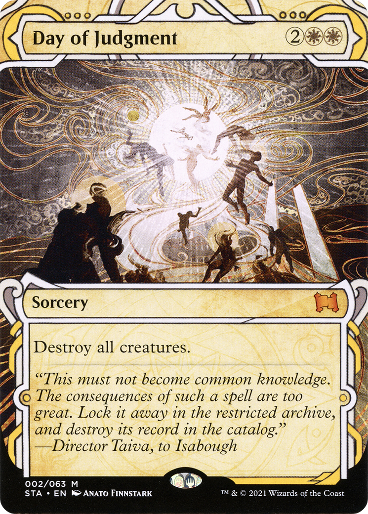 Day of Judgment (STA-002) [Strixhaven Mystical Archive]: (Showcase) (Borderless)