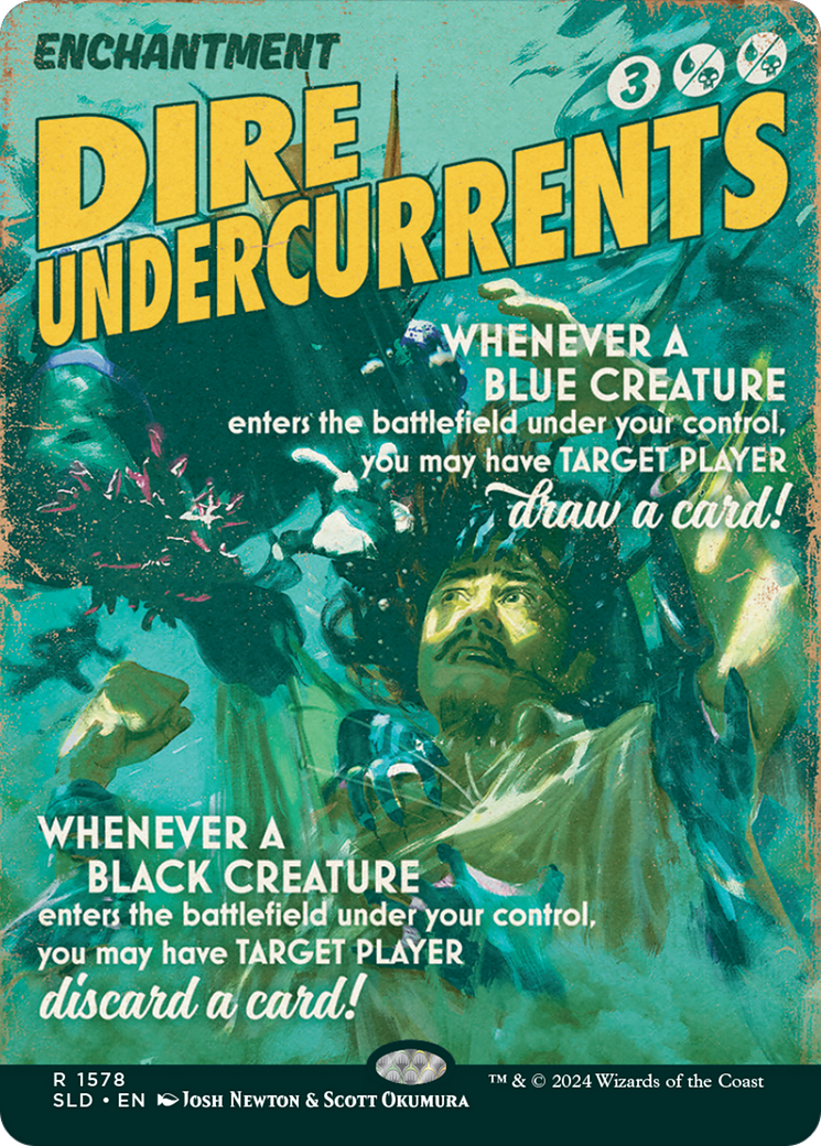 Dire Undercurrents (SLD-1578) [Secret Lair Drop] (Borderless)