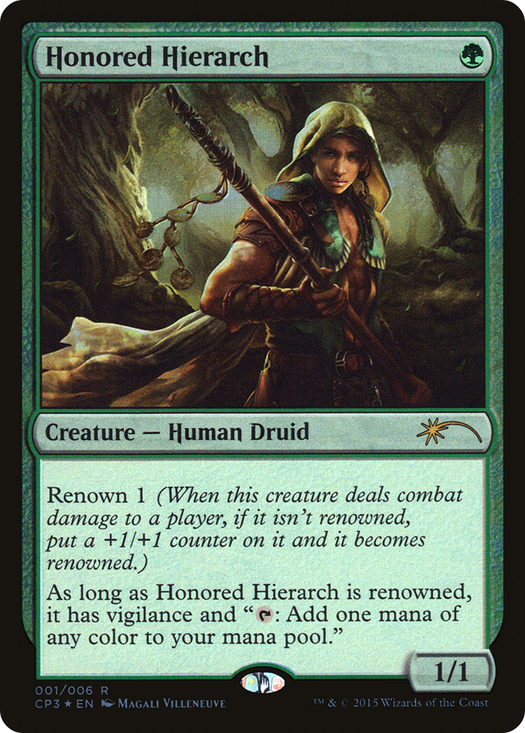 Honored Hierarch (UMP-001) [Magic Origins Clash Pack] Foil