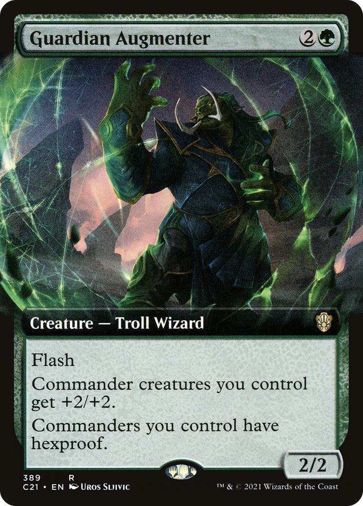 Guardian Augmenter (Extended Art) (C21-389) [Commander 2021]