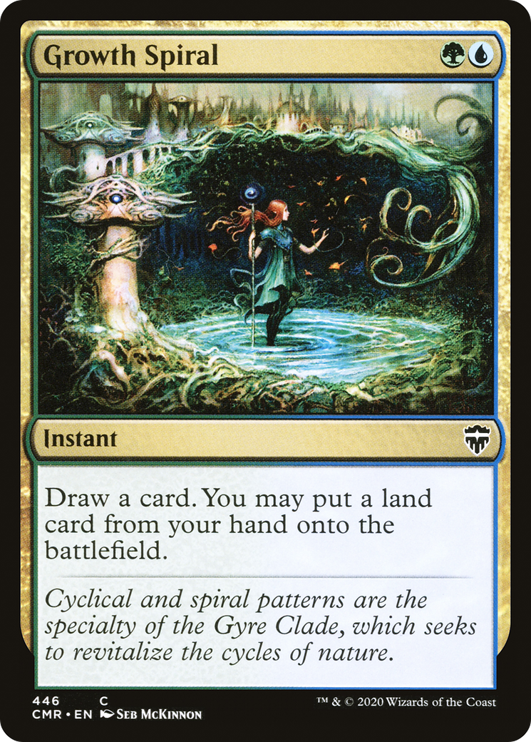 Growth Spiral (CMR-446) [Commander Legends]