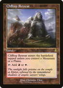 Clifftop Retreat (DMR-393) [Dominaria Remastered] Foil