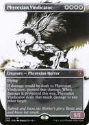 Phyrexian Vindicator (ONE-300) [Phyrexia: All Will Be One]: (Showcase) (Borderless) Foil