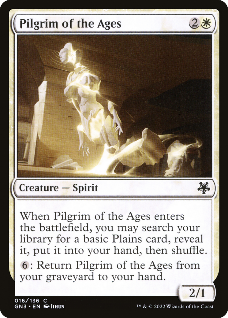Pilgrim of the Ages (GN3-016) [Game Night: Free-for-All]
