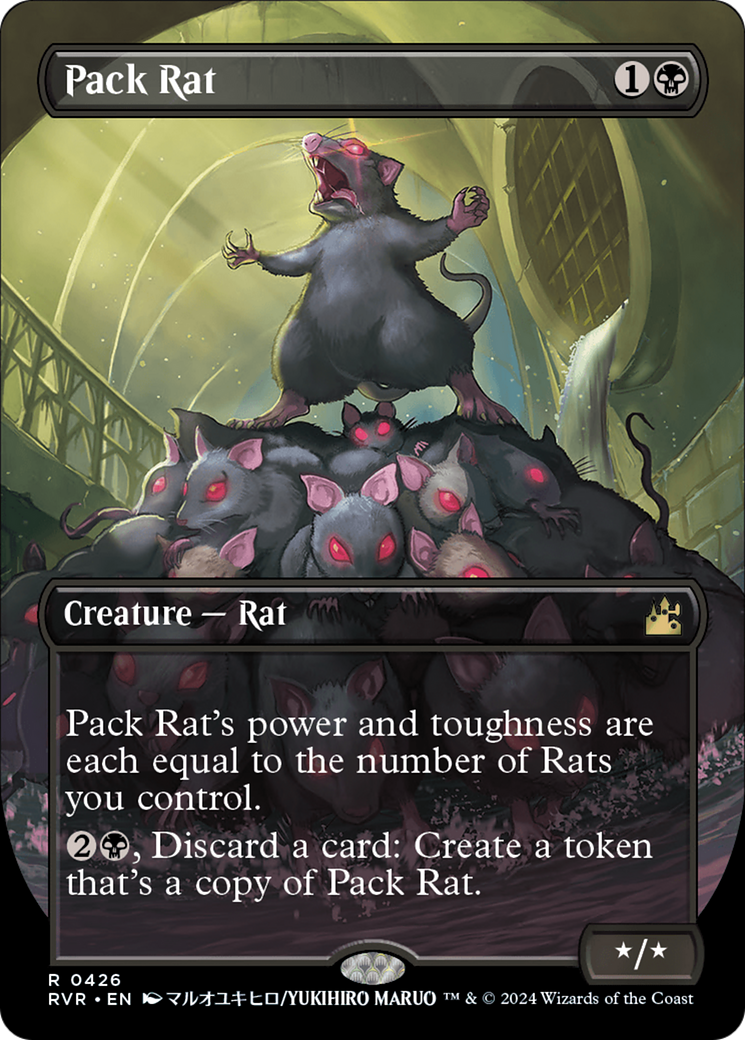 Pack Rat (RVR-426) [Ravnica Remastered] (Borderless)