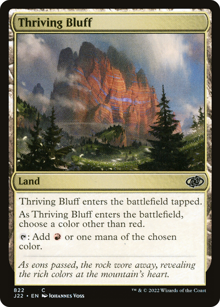 Thriving Bluff (J22-822) [Jumpstart 2022]
