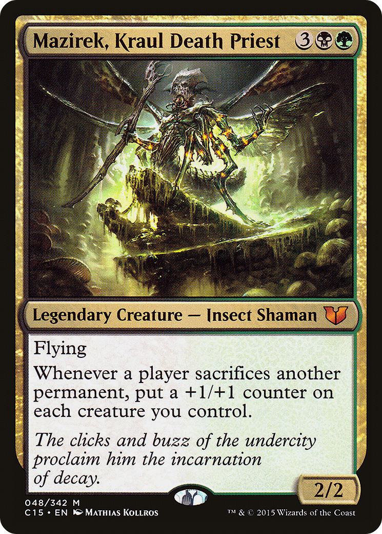 Mazirek, Kraul Death Priest (C15-048) [Commander 2015]